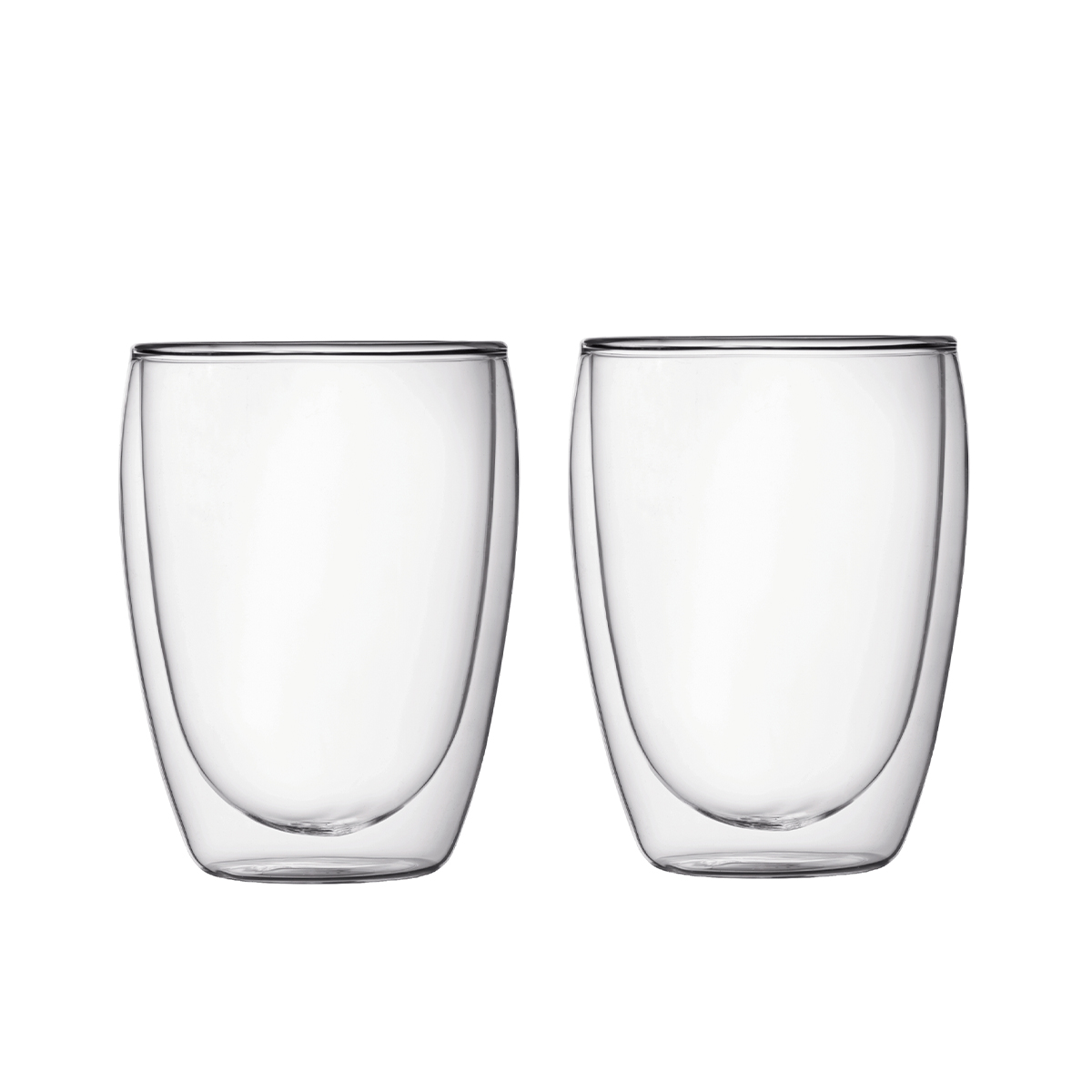 Bodum sklenice s dvojitou stěnou 2 ks Pavina 0.35 l Transparent