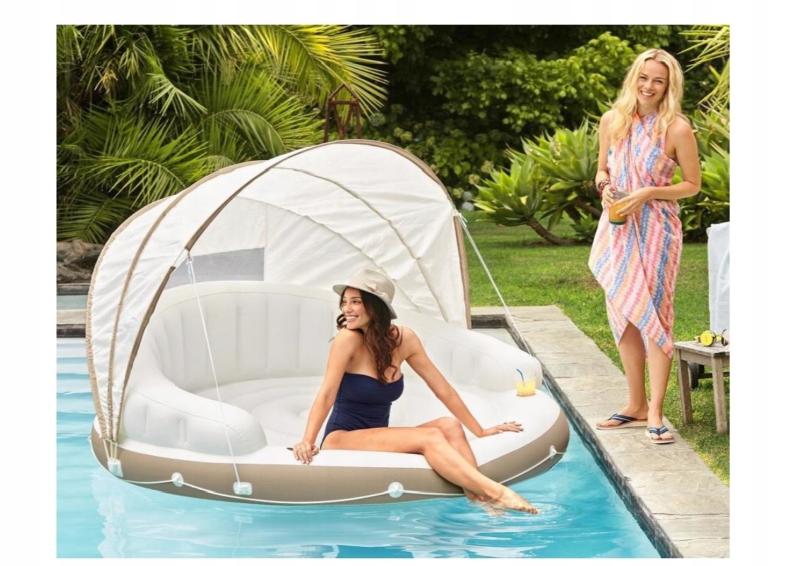 Wyspa-Materac - Pływający Baldachim 58292 Intex Marka Intex