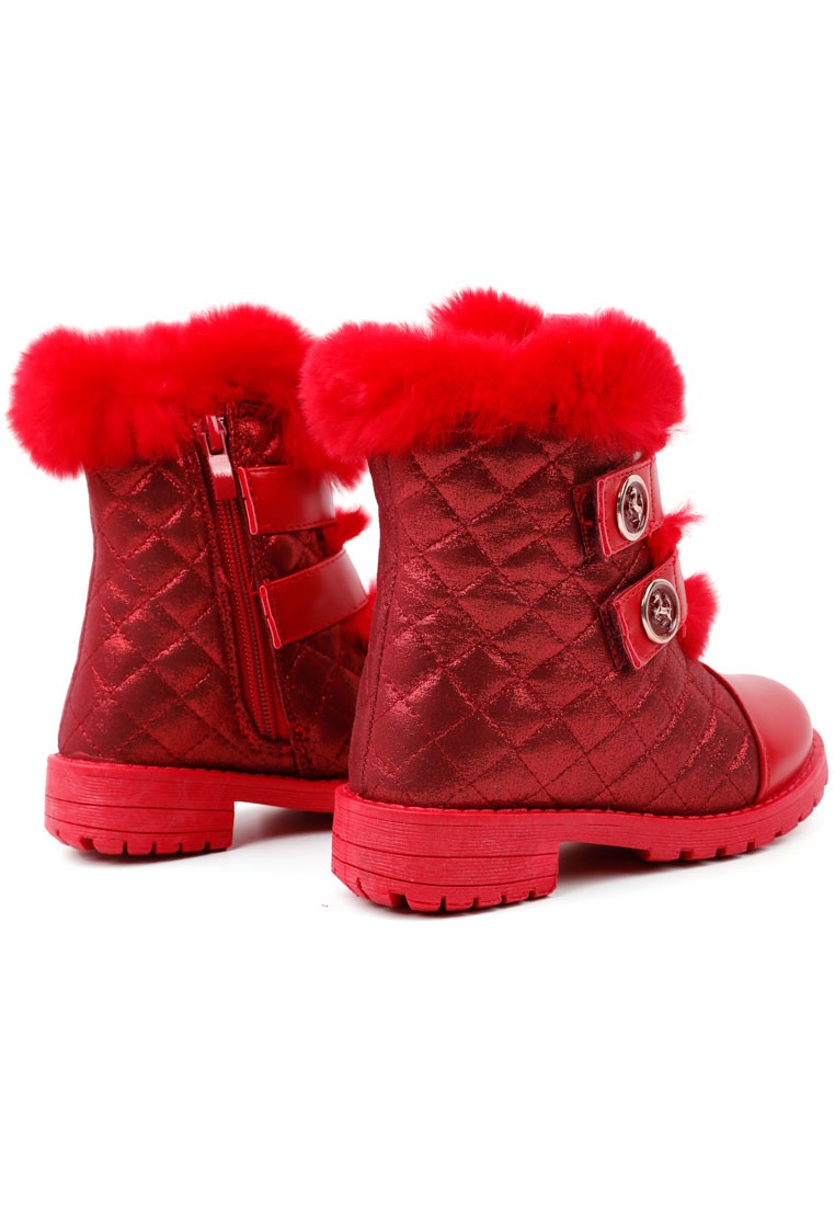 BOTKI DZIEWCZĘCE OCIEPLANE RZEPY ŚNIEGOWCE ZIMOWE Stan opakowania oryginalne