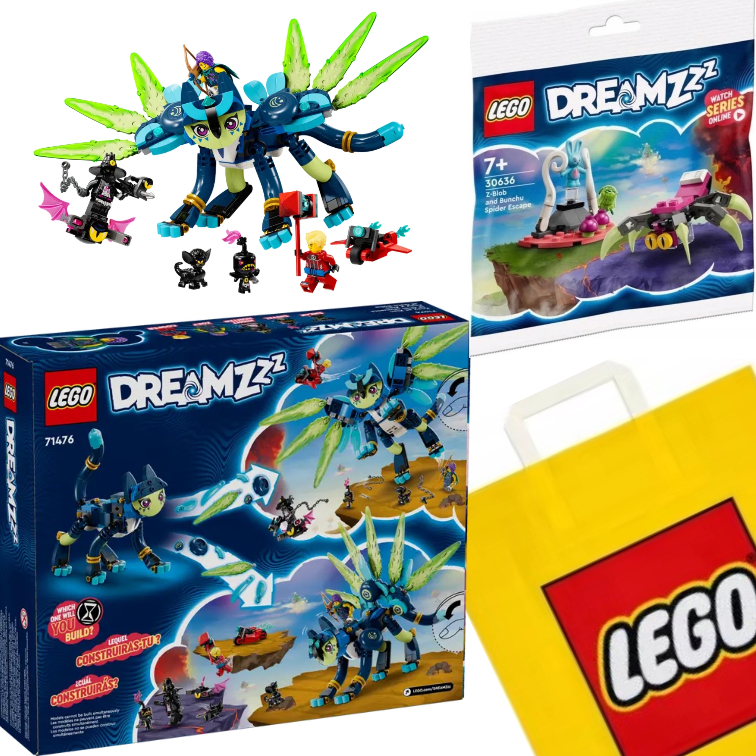 Lego DREAMZzz 71476 Lego 30636 Dárek Vánoční Dárek V Tašce Lego