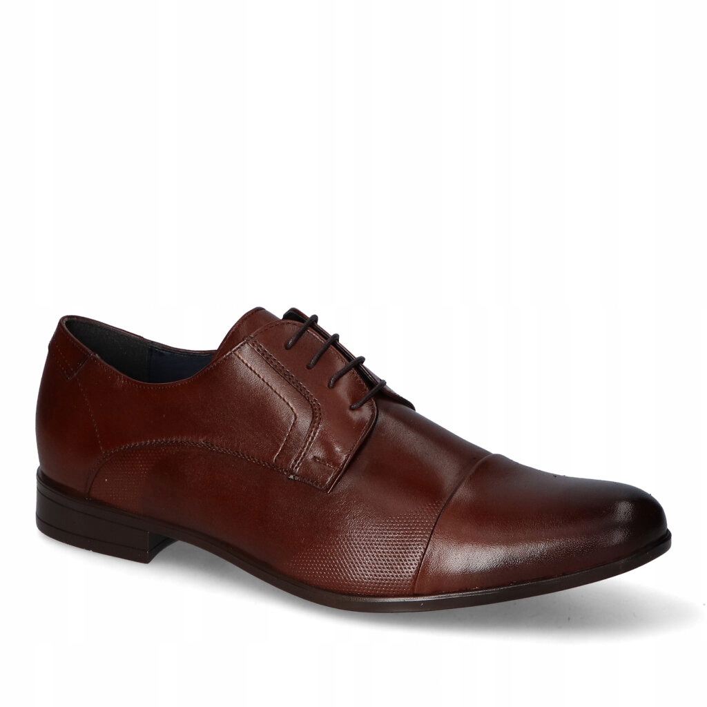 Pantofle Pan 1670 Hnědé lico 41