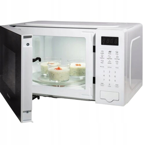 Kuchenka mikrofalowa Biała 20L 700W 6 automatycznych programów Model H20WOMS4