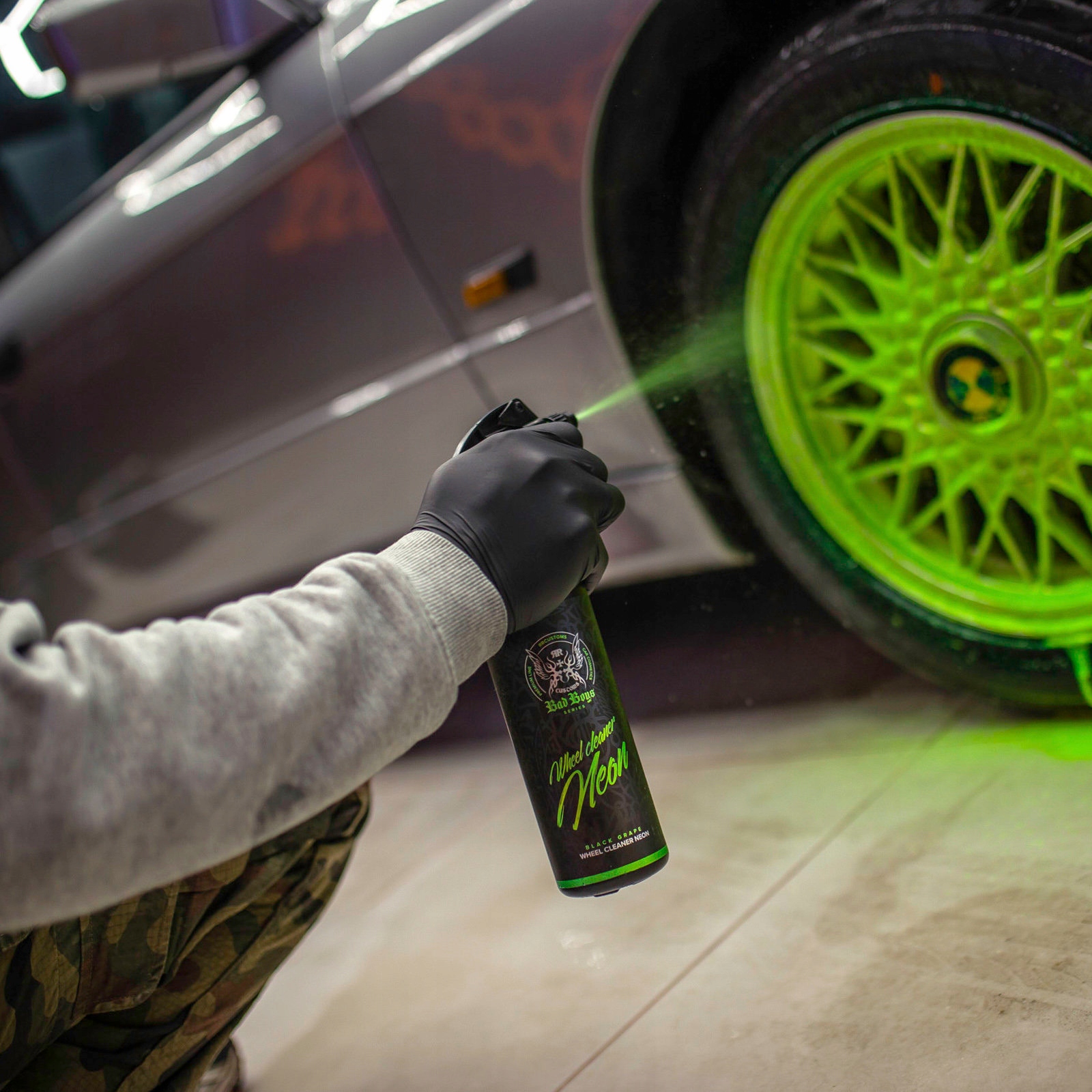 RR CUSTOMS RRC BAD BOYS WHEEL CLEANER GEL NEON 1L DO MYCIA FELG CZYSZCZENIA Producent RRCustoms