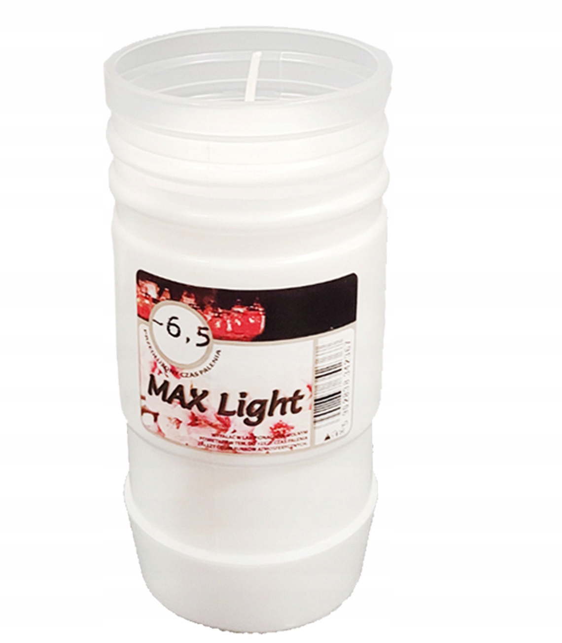 ZNICZE PARAFINOWE WKŁADY 6-7 DNI MAX LIGHT 1 SZT