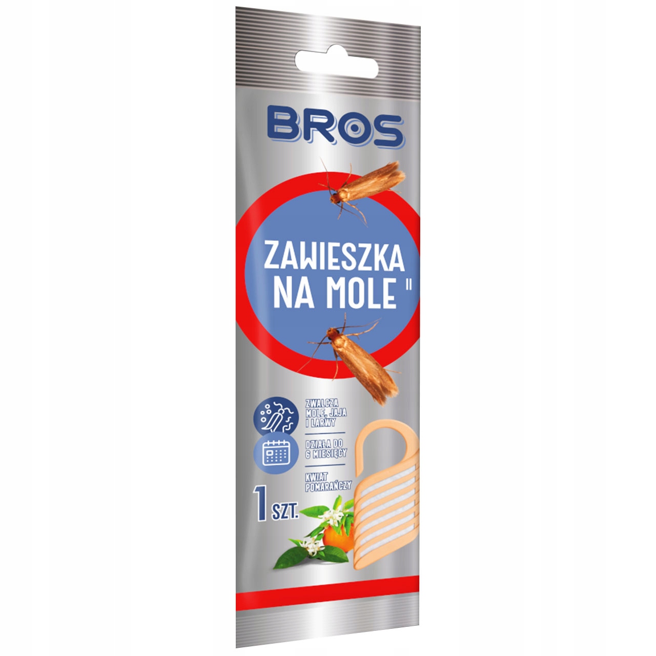

Bros zawieszka na Mole Kwiat Pomarańczy 1 Szt.