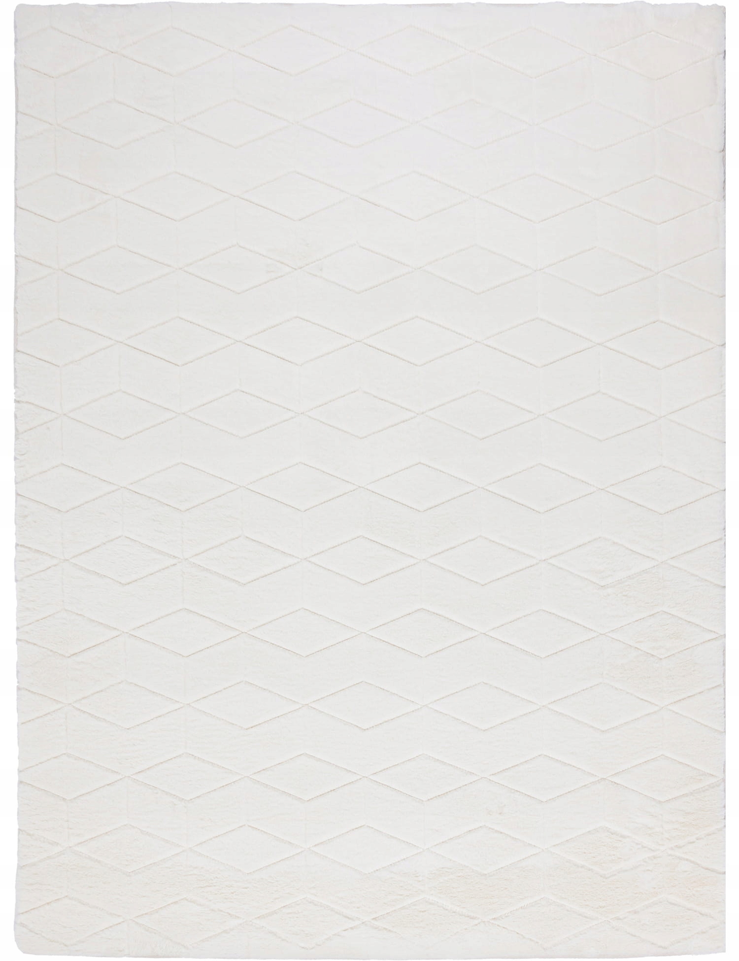 Koberec 120 x 160 cm krémový, hebký, měkký koberec