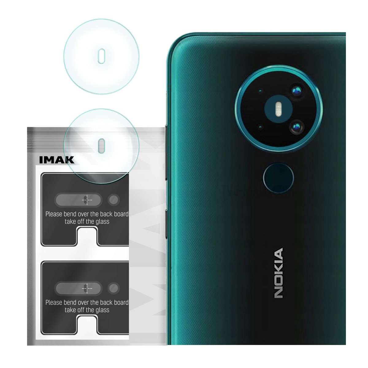 

Imak Lens Szkło Na Aparat Kamerę 2X Do Nokia 5.3