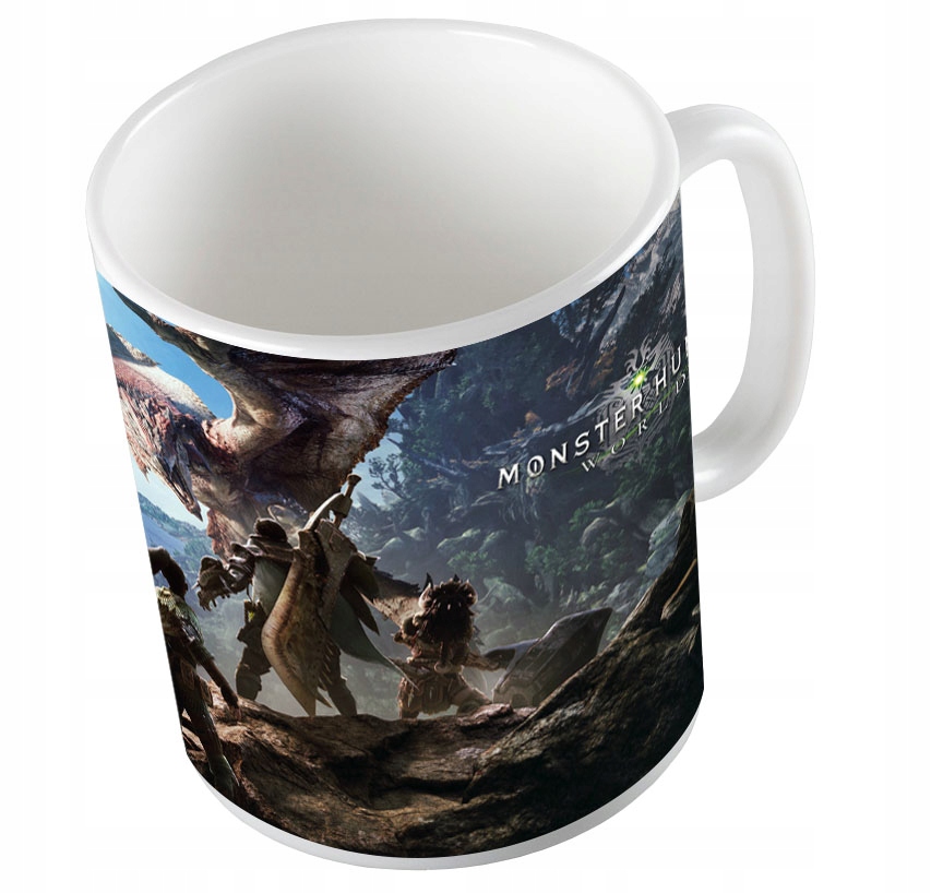 

Kubek Monster Hunter World imię kartonik