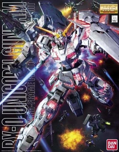 Gundam Model Kit Mg 1/100 Unicorn Gundam 18 CM