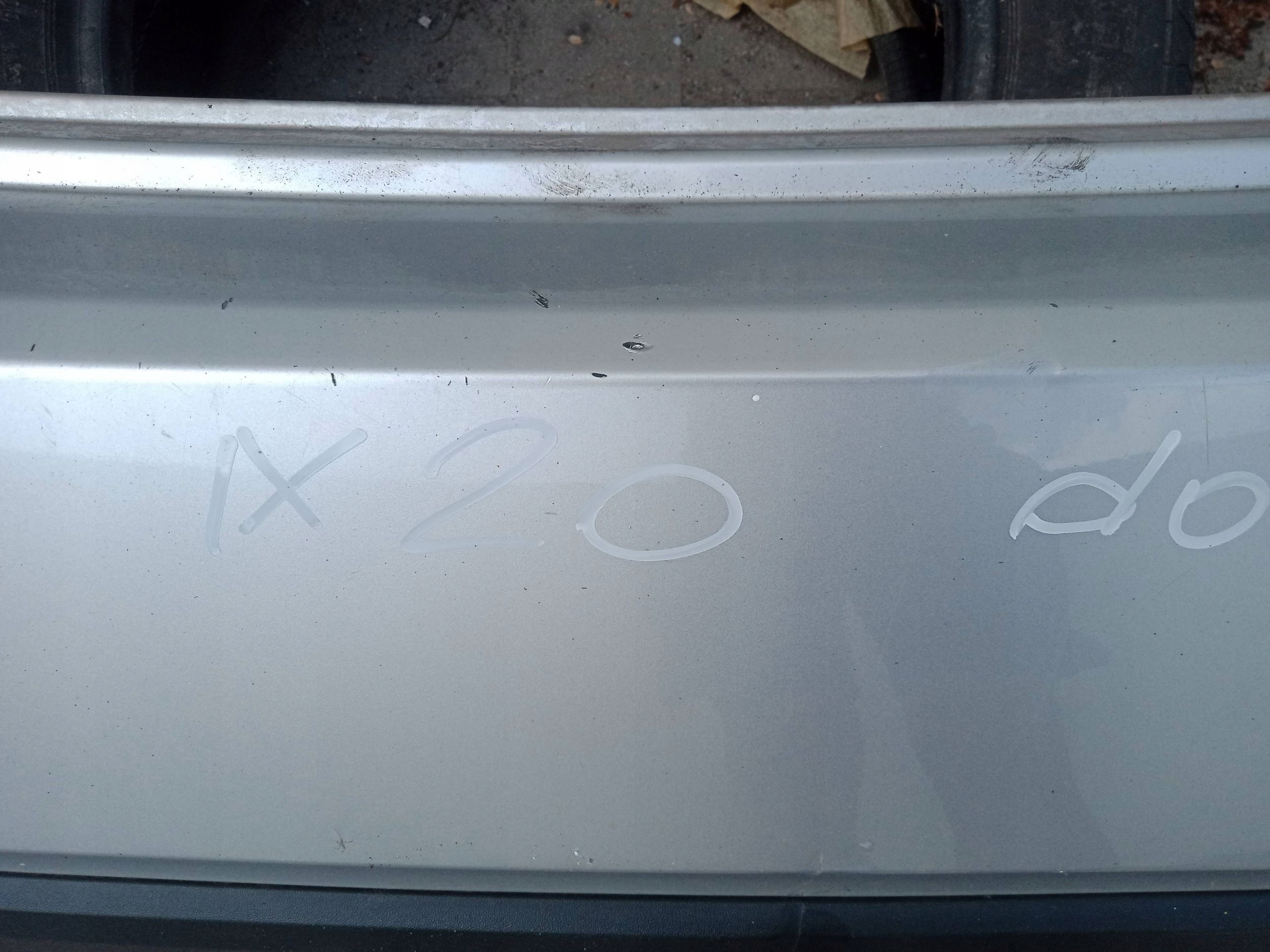 HYUNDAI IX20 bumper rear part rear colour RAH 2013R