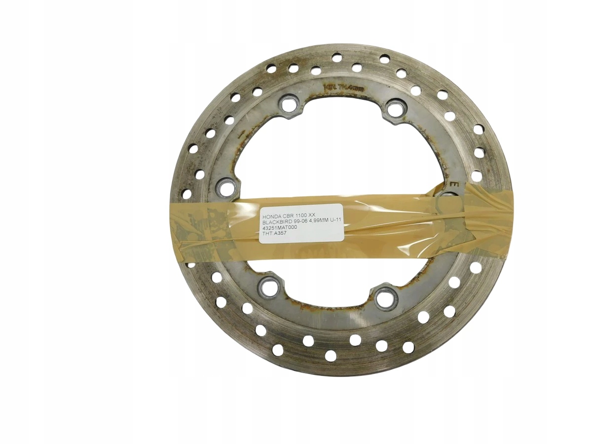 Brzdový Kotúč Zadný Honda Cbr 1100 XX Blackbird 99-06 4,99 MM U-11 43251MAT