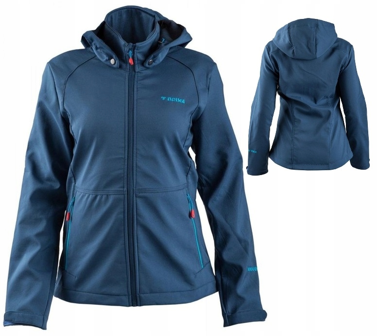 

Damska wygodna kurtka softshell Brugi r. M +gratis