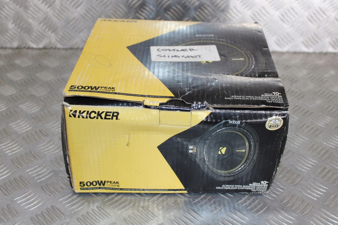 Głośnik basowy 500W 25cm KICKER 44CWCD104 subwoofer nowy