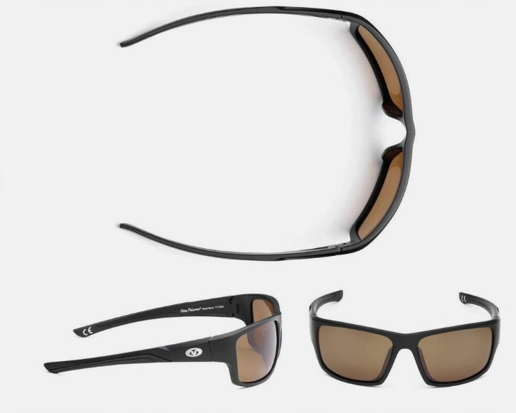 Okulary polaryzacyjne Flying Fisherman Action Angler Triacetate Sand Bank
