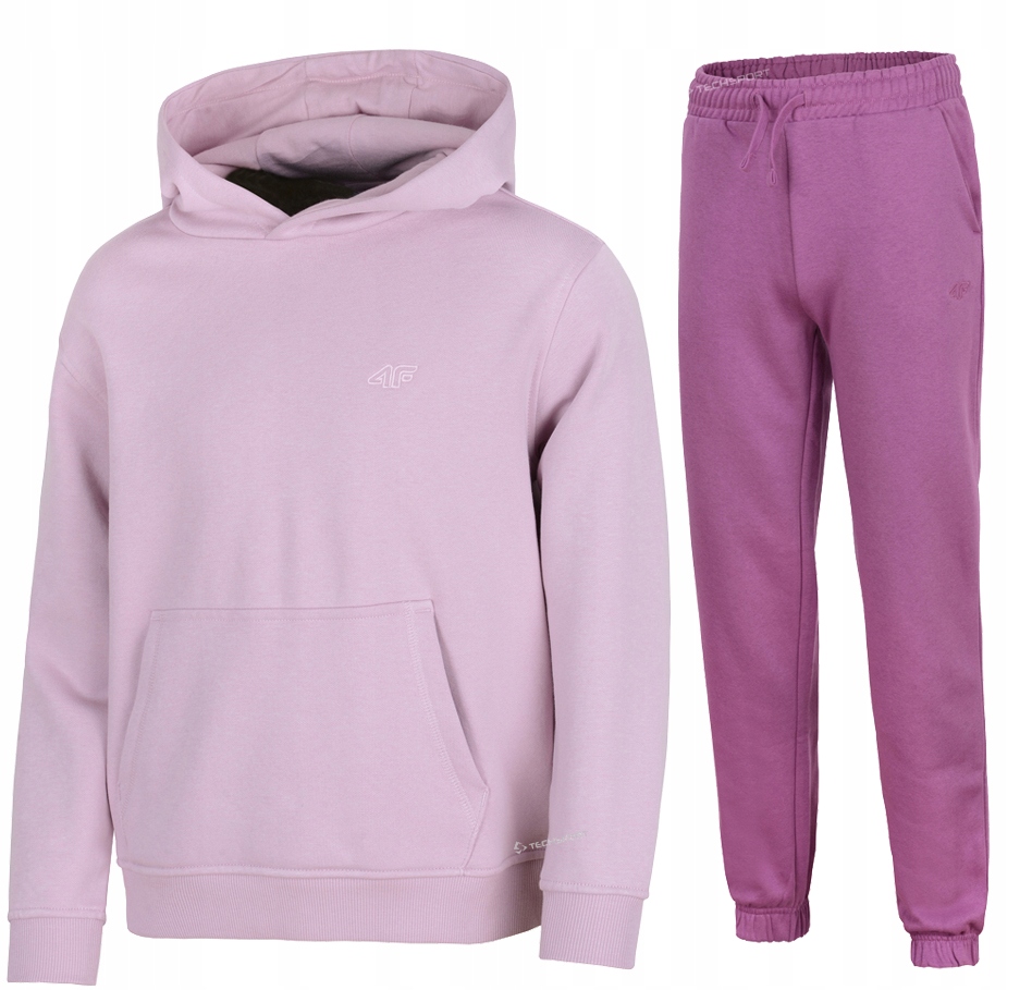 4F Ocieplany Dziewczęcy Dres Komplet Bluza Spodnie rozm 152