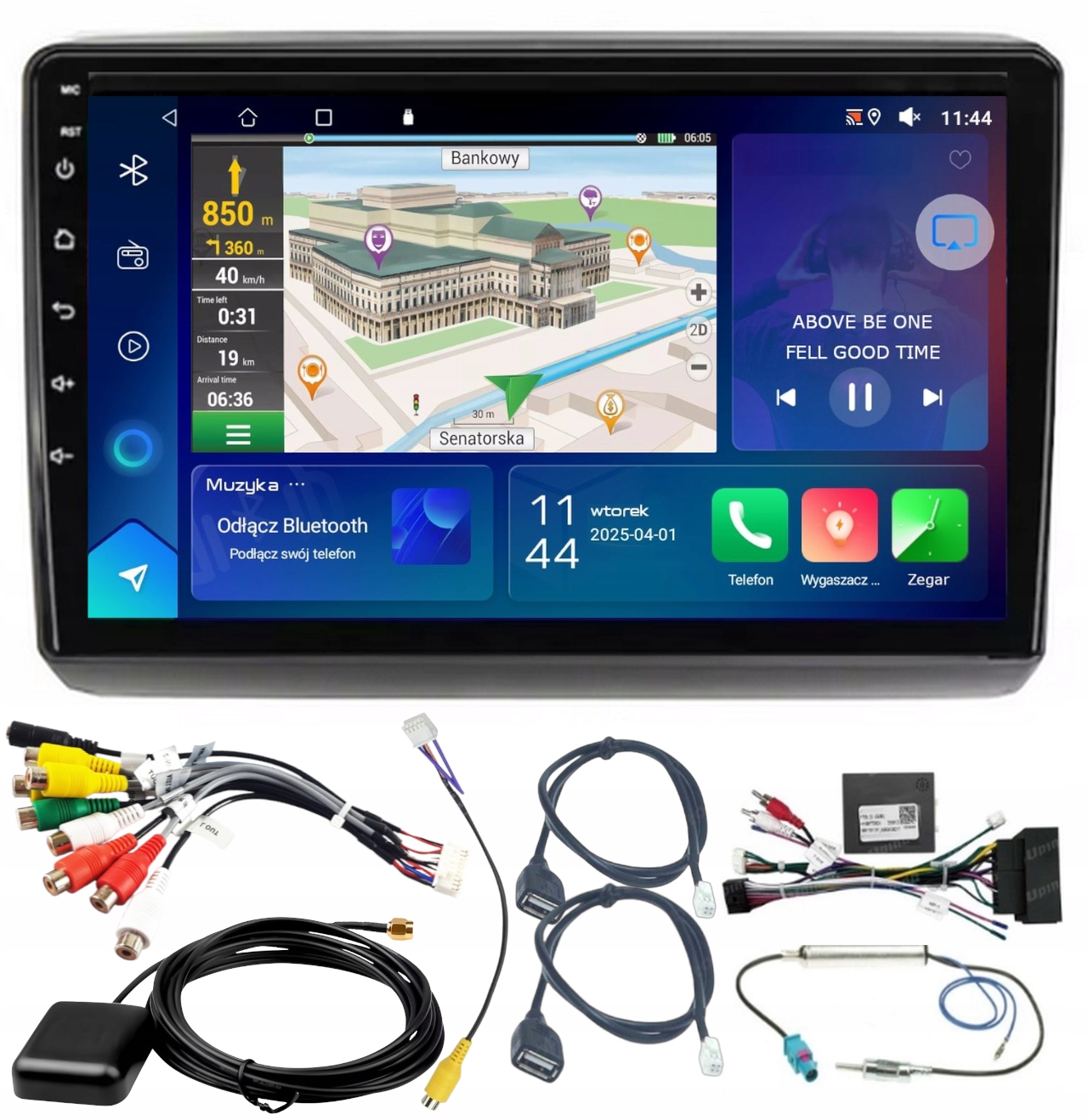 Rádio Navigácia Gps Citroen Jumper 2015-2023 Wifi Carplay Usb 2GB 64GB