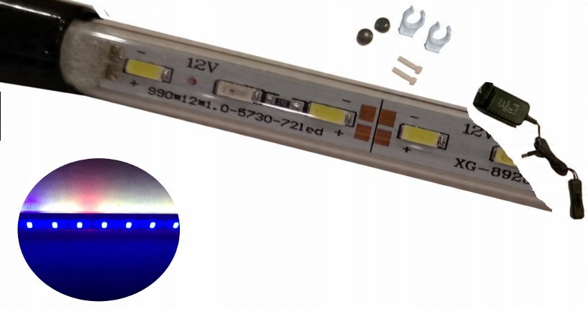 

Lampa Led Akwarium 30cm Aqua Plant Grow 2w1 - Pl