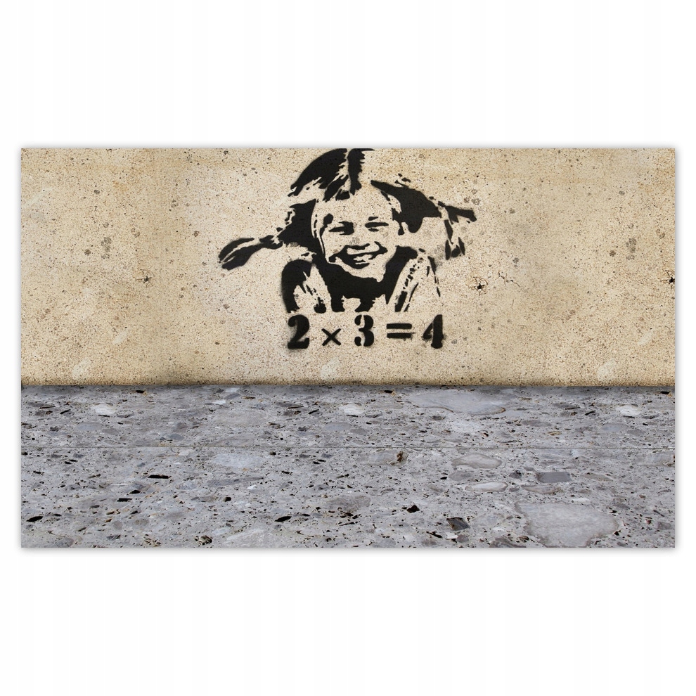 

Fototapety flizelina 520x318 Banksy dziewczynka