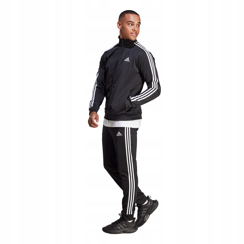 Dres męski rozpinany siłownia fitness black komplet adidas IC6747 XL Stan opakowania oryginalne
