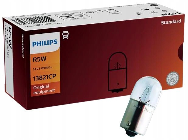 Philips Standard Żarówka R5W 24V 5W