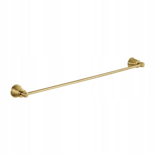 Art Line věšák na ručníky, 65 cm, kartáčovaná mosaz