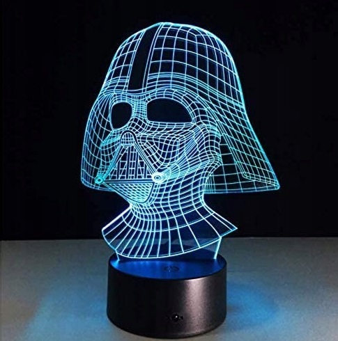 Lampka Nocna Darth Vader Star Wars 16 LED PLEXIDO Marka Plexido