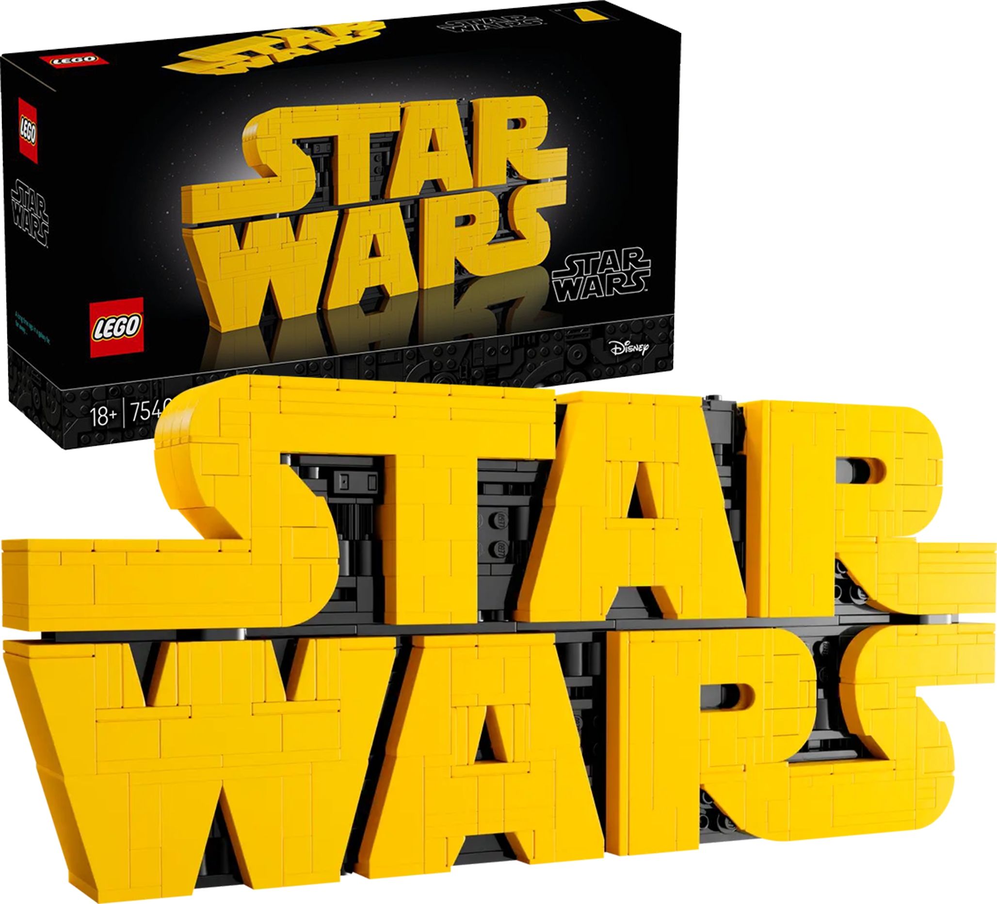 Lego Star Wars Logo Star Wars postavené z kostek 75407