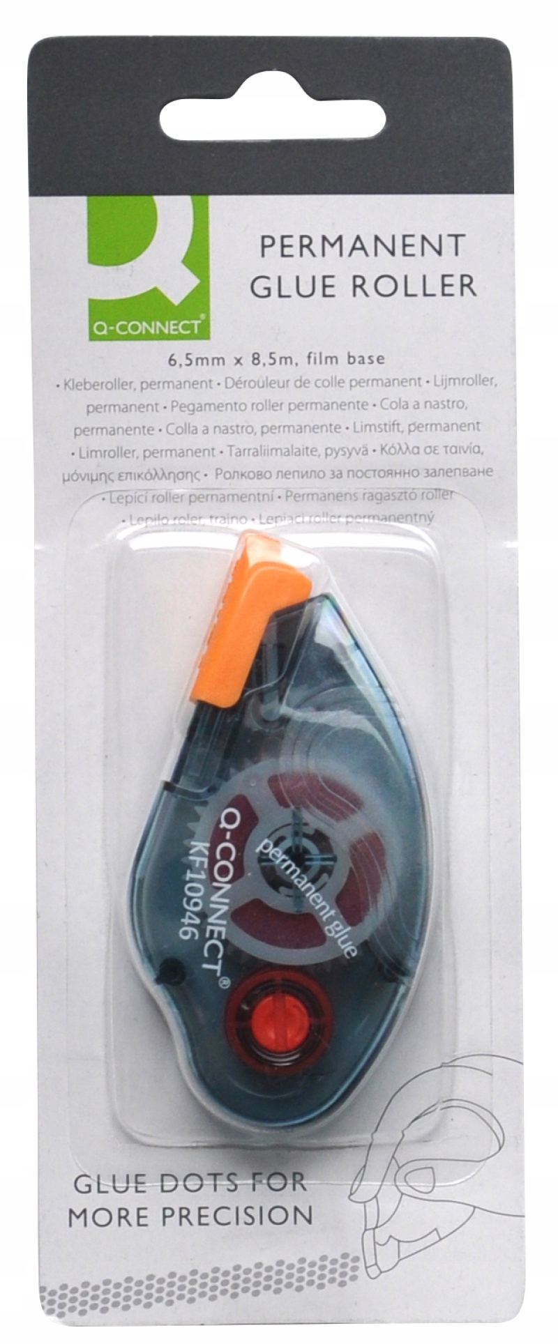 

Klej w taśmie permanentny 6,5mmx8,5m biurowy