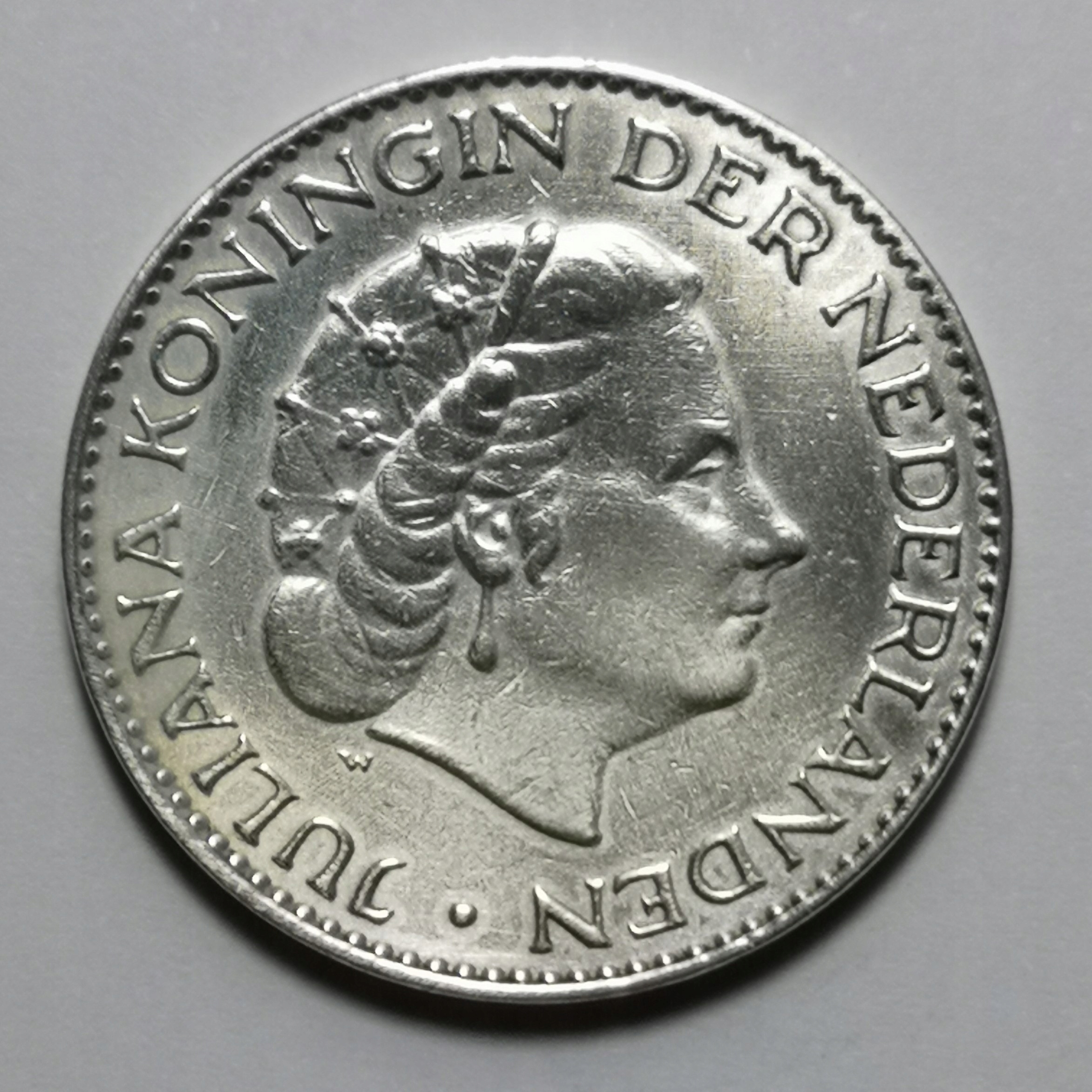Holandia 1 Gulden 1956 U411