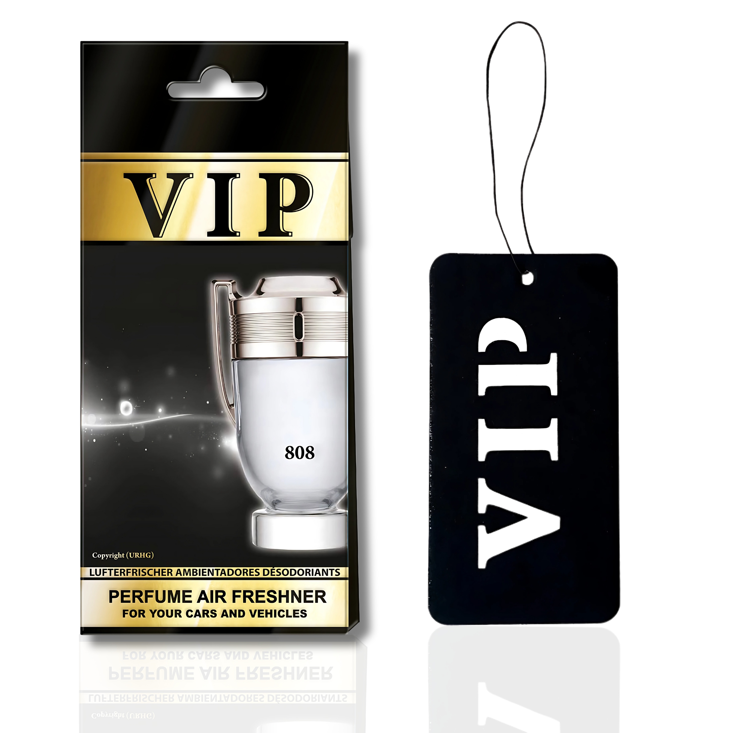 Zapach Samochodowy Zawieszka Zapachowa Do Samochodu Vip 808 Invictus