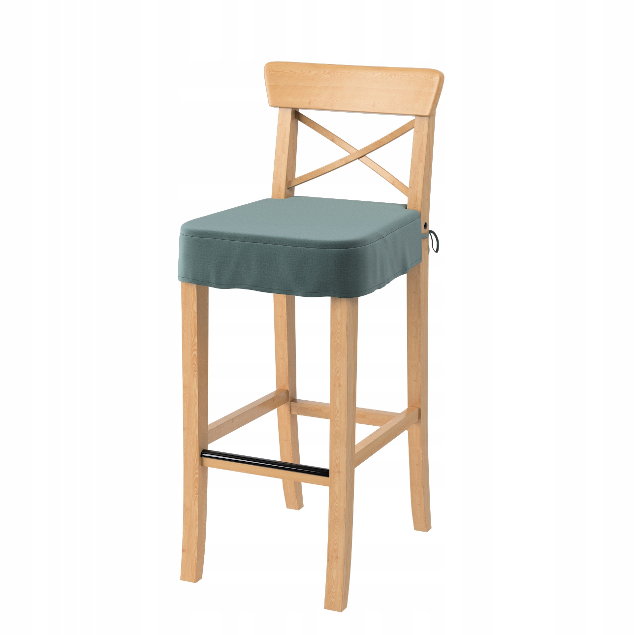 Sedák na barovou židli Ingolf Ikea zelený