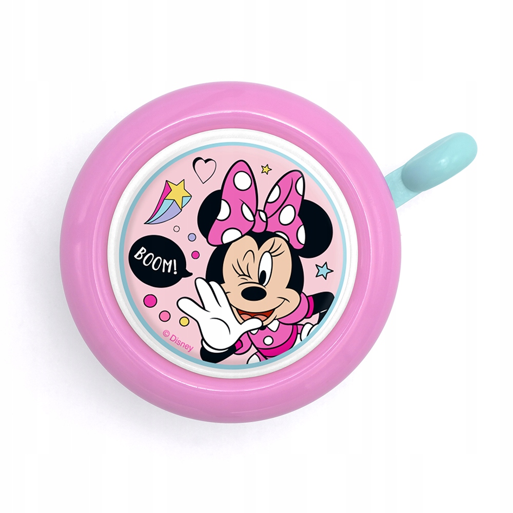 

Dzwonek do roweru Disney Minnie Boom Pink 50 mm