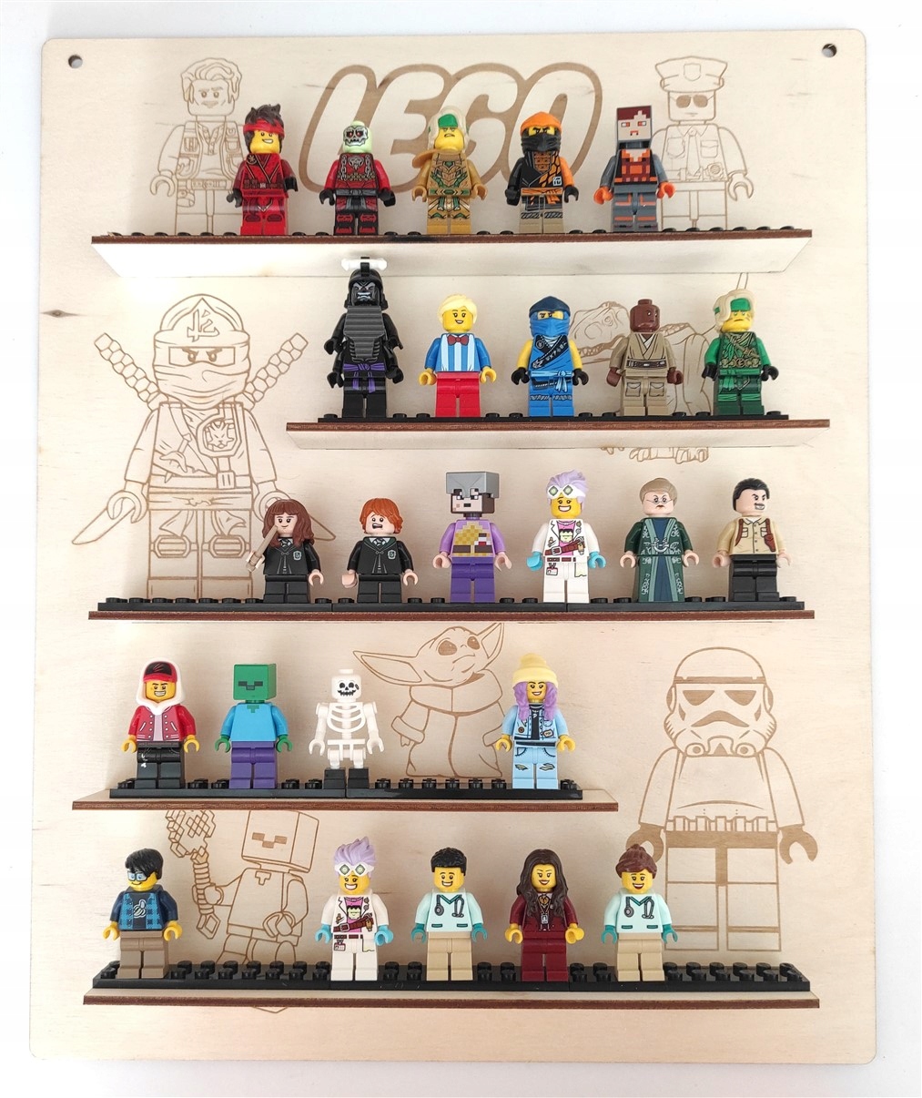 Police minifigurky Lego Ninjago Star Wars Velká 37cm