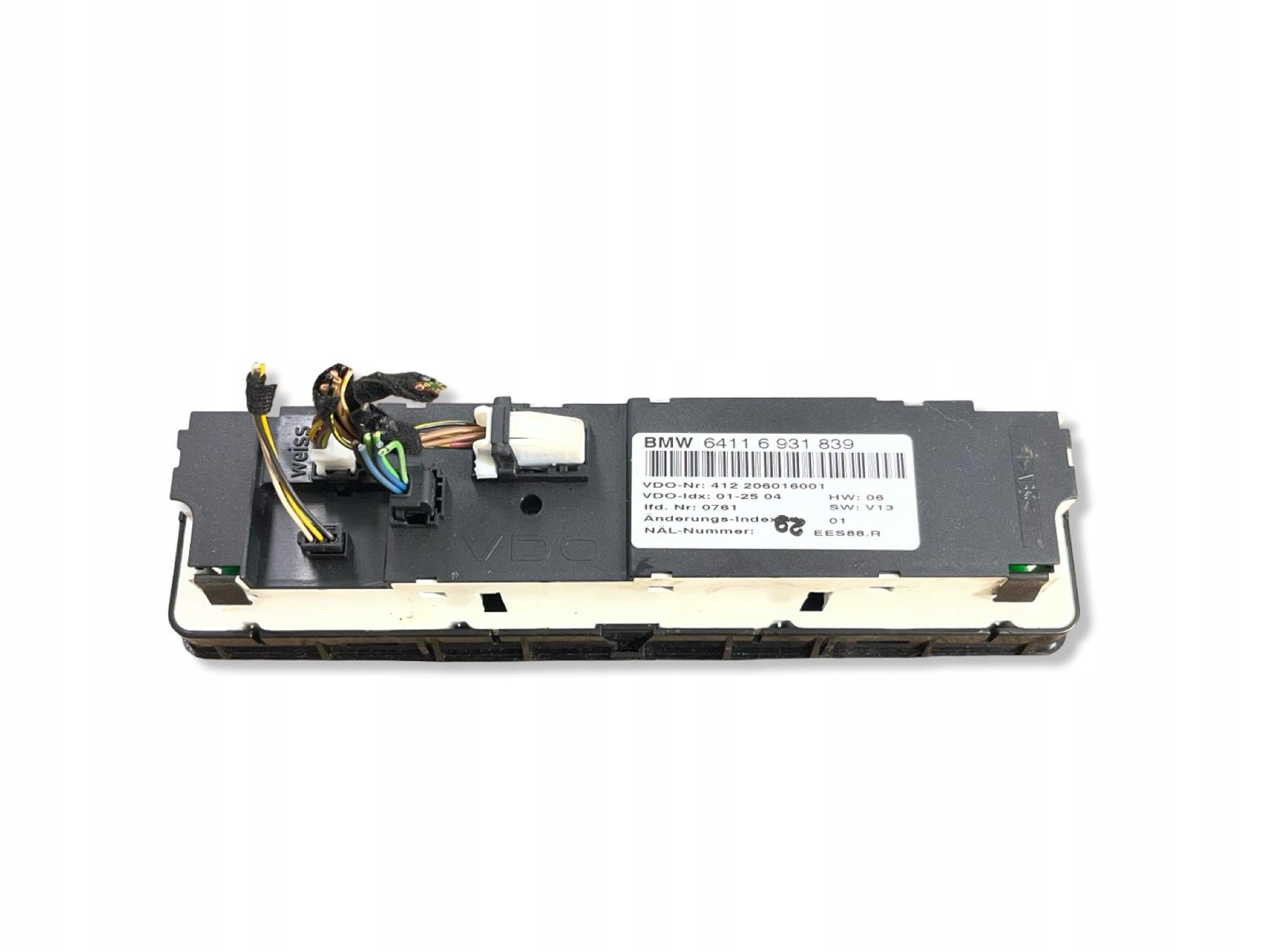 vezérlö panel a klímának BMW 3 E46 facelift 2004 6931839