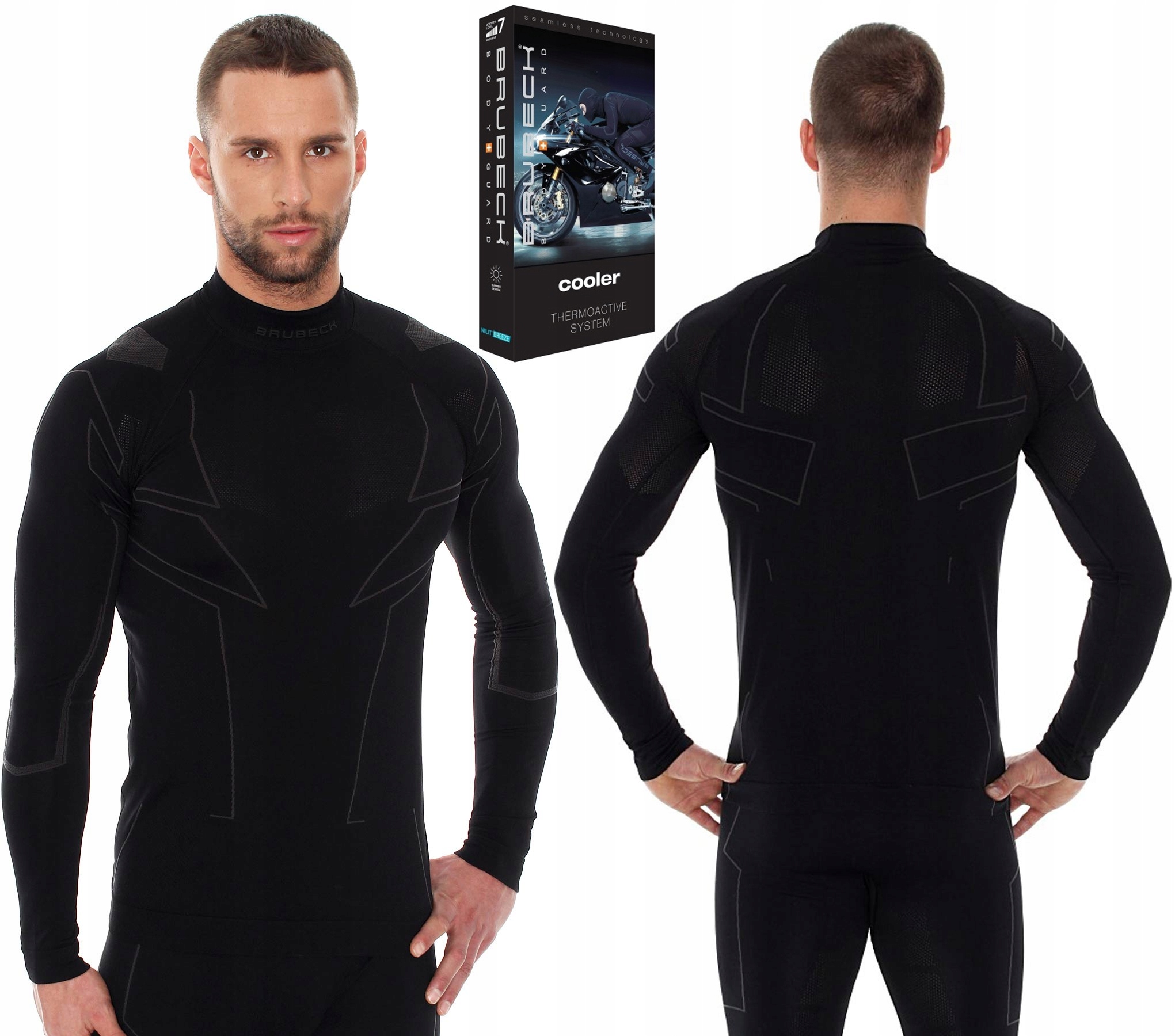 Mikina Na Motorku Brubeck Cooler XL