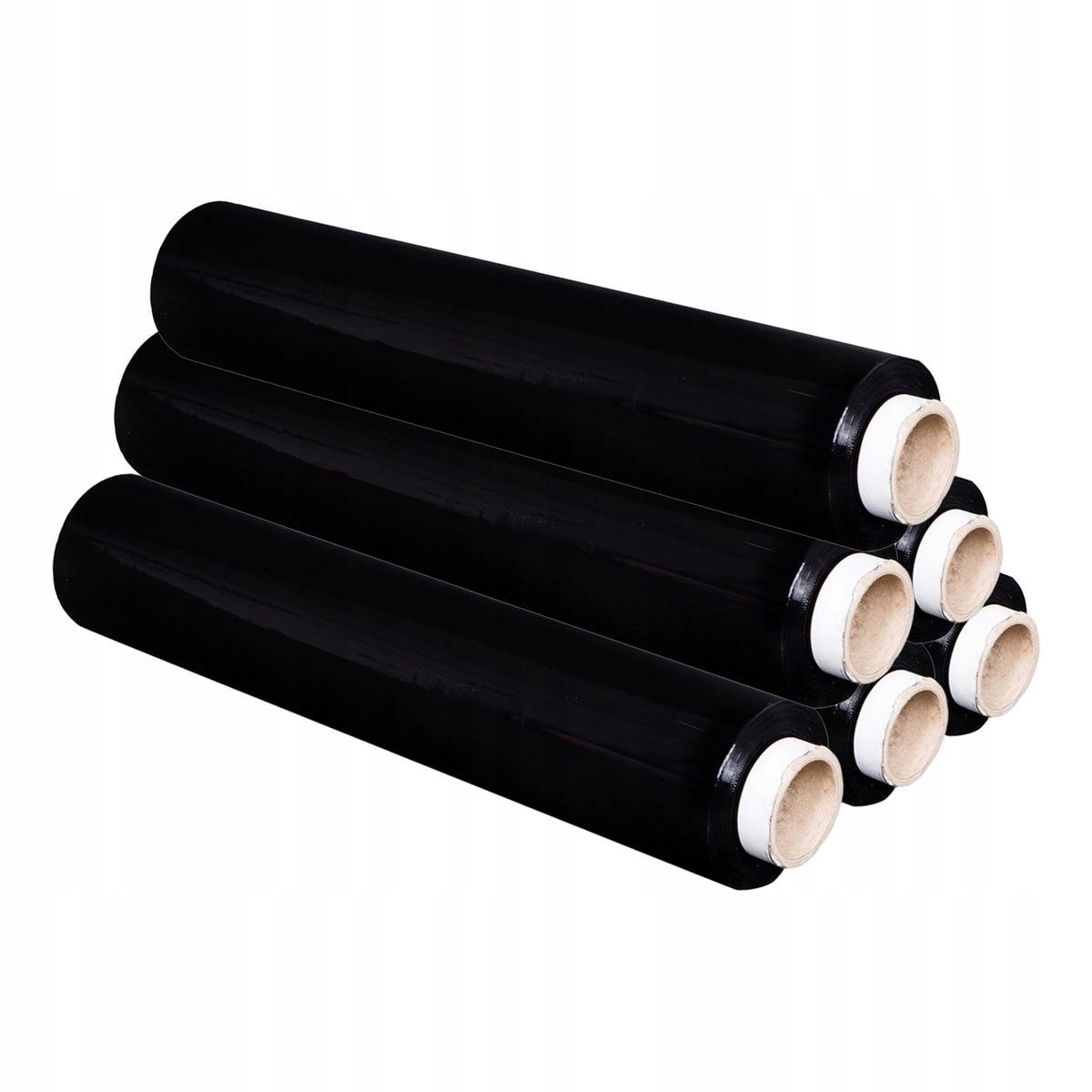 Folia stretch CZARNA 1,5kg /1,2KG NETTO strecz EAN (GTIN) 5904619702957