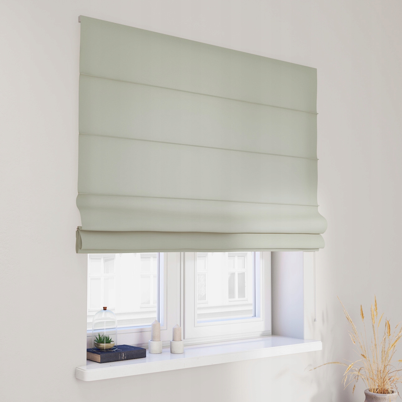 Hotová římská roleta Capri 120 x 150 cm zelená