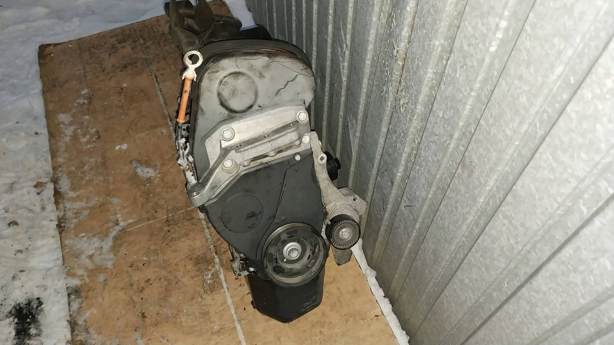 engine SEAT IBIZA lll 1.4 16V BXW unprotected pillar 05