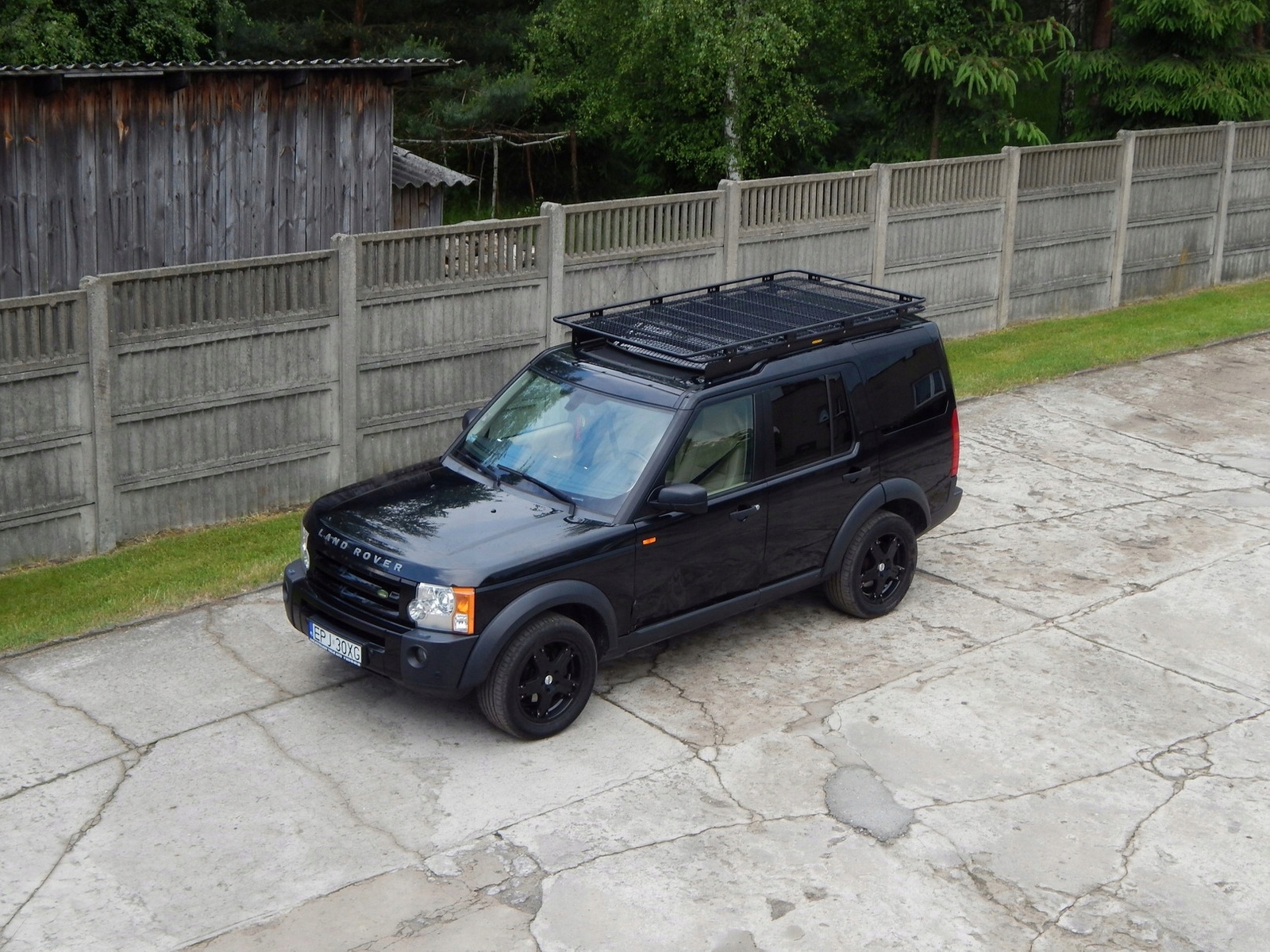 Bagażnik dachowy Land Rover Discovery 3 4 platform Wysokość produktu 9 cm