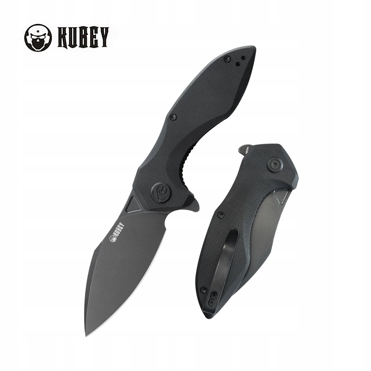 Nóż składany Edc Kubey Nobel Flipper Stal Sandvik 14C28N Liner Lock Klips