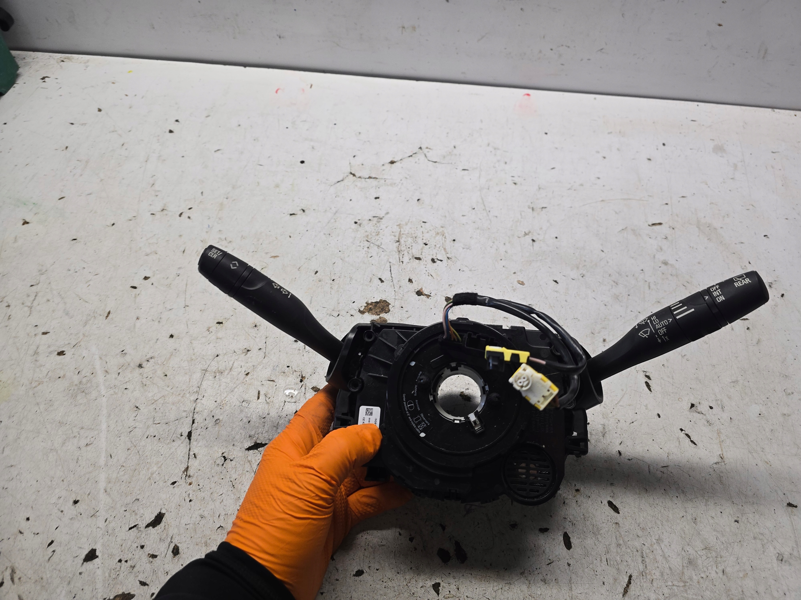 OPEL CROSSLAND X steering wheel levers and controls ring control 98118541YX
