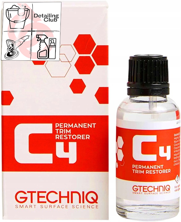 Gtechniq C4 Permanent Trim povlak na plasty 30 ml