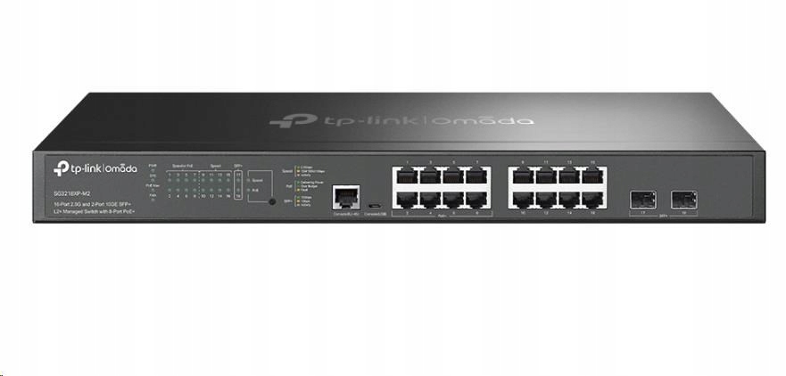 TP-Link SG3218XP-M2 16x2.5G 2xSFP+ L2+8xPOE+ Omada switch SG3218XP-M2