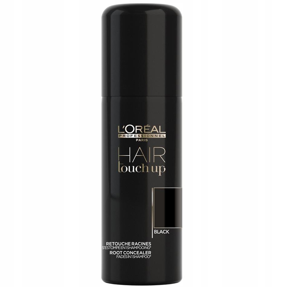 L'oreal Hair Touch Up Barvicí Sprej Na Vlasy Černý 75 Ml