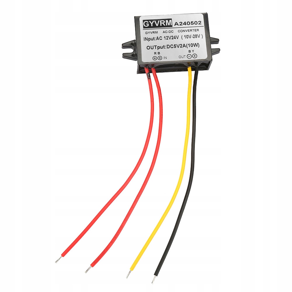 AC 12V 24V do DC 5V Buck Converter Moduł