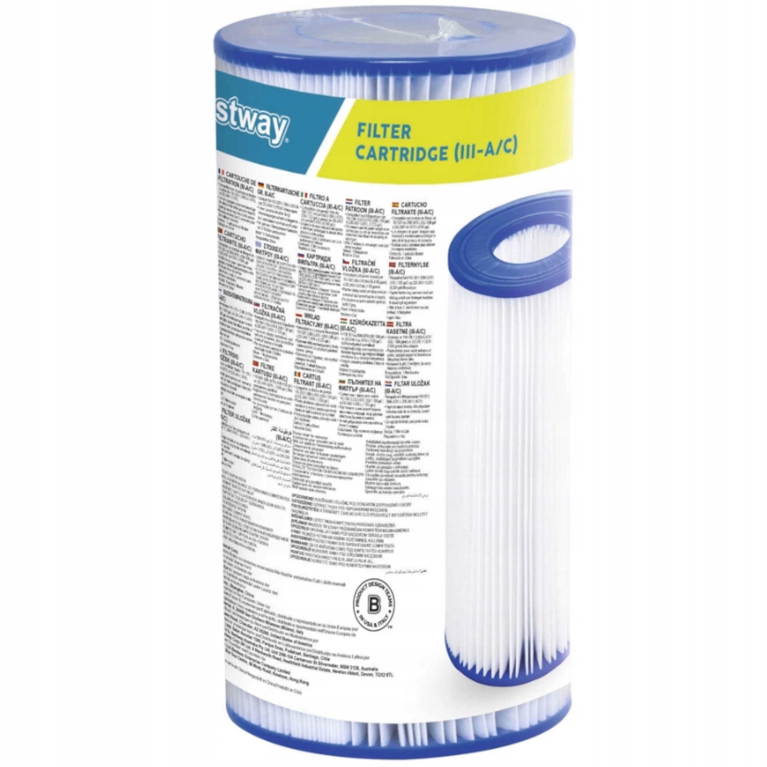 Filtr do pompy typ III Bestway 58012 Waga produktu z opakowaniem jednostkowym 0.16 kg