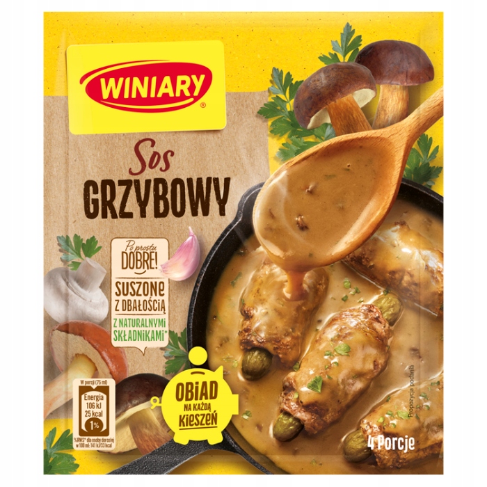 37 Sztuk Winiary Sos Grzybowy 28G