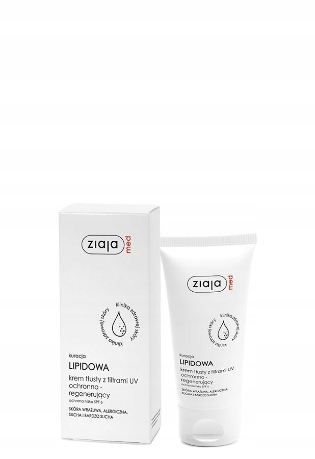

Ziaja Med kuracja lipidowa krem ochr-reg z Uv SPF6