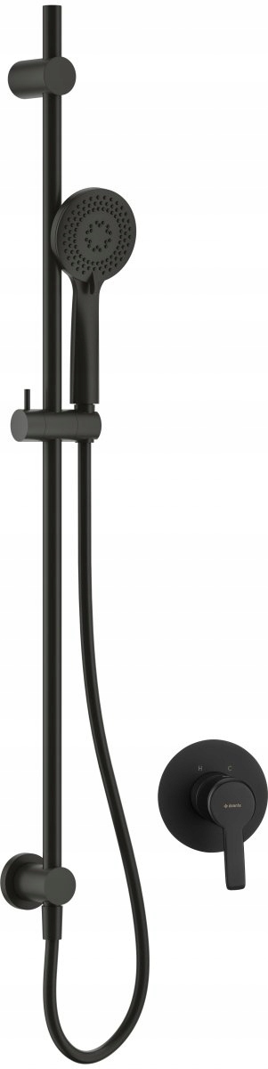 Deante Podomítkový sprchový set Arnika Nero NAC_N9TP čierny