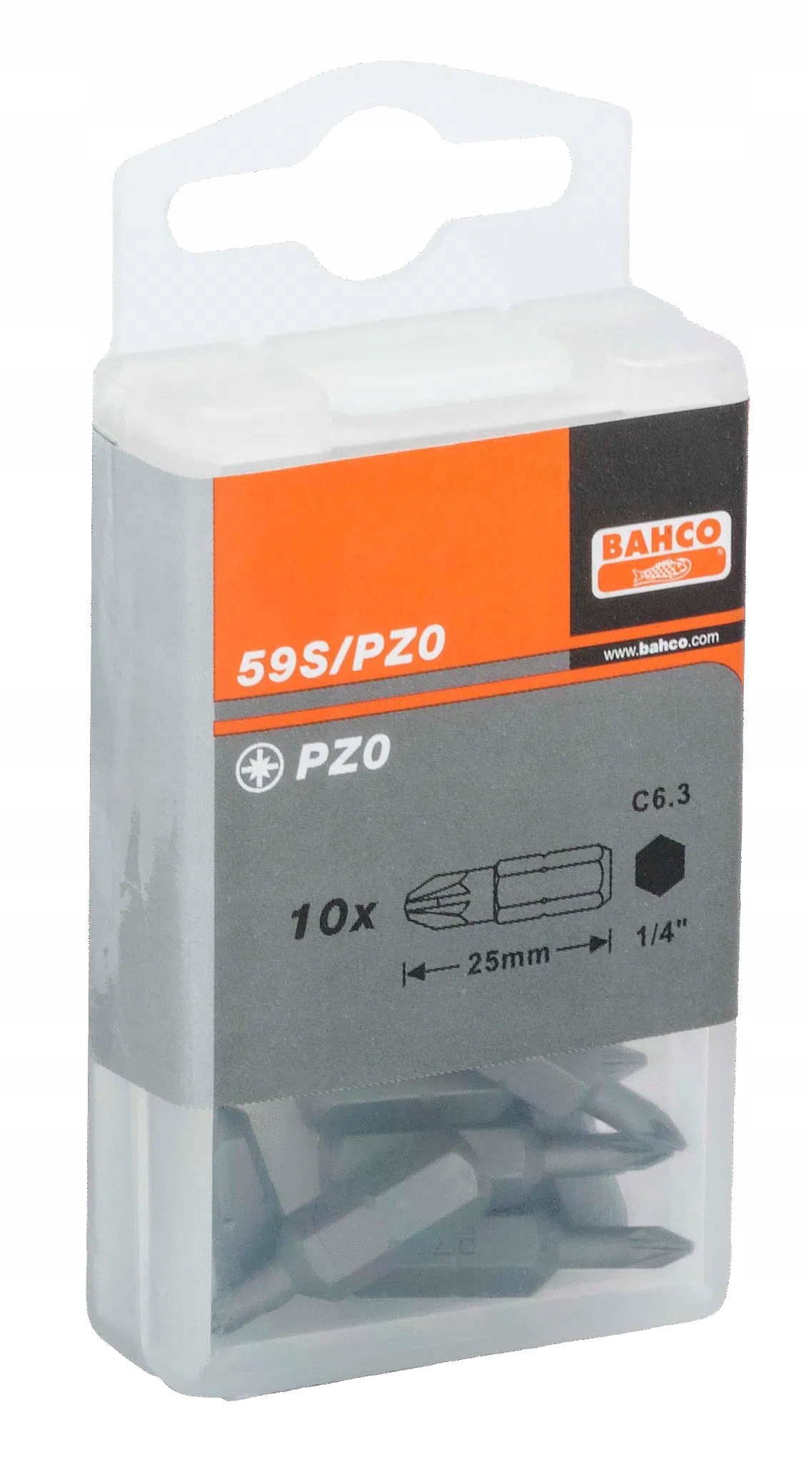 Bit 1/4" PZ4x32 mm, 10 szt. BAHCO Kod producenta 7314150198436